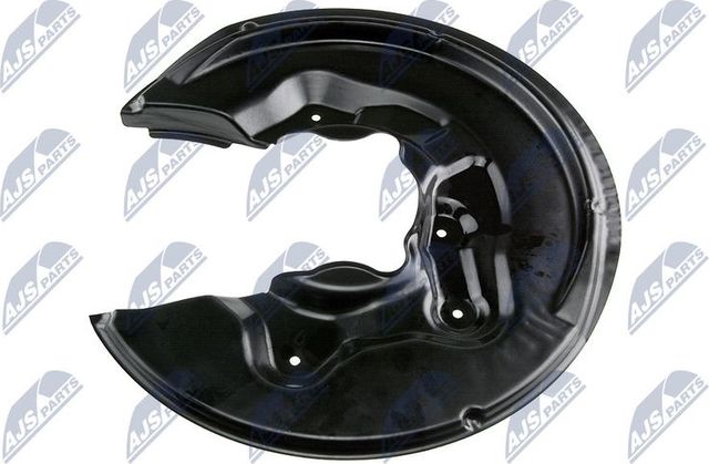 Кожух (щиток) тормозного диска NTY задний левый для Audi Q3 I (8U) 2013-2018. Артикул HTO-VW-021