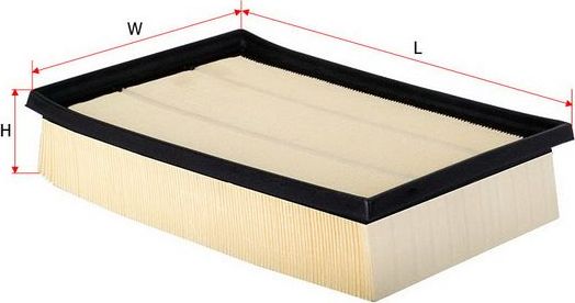 Воздушный фильтр Sakura. Артикул A-37930