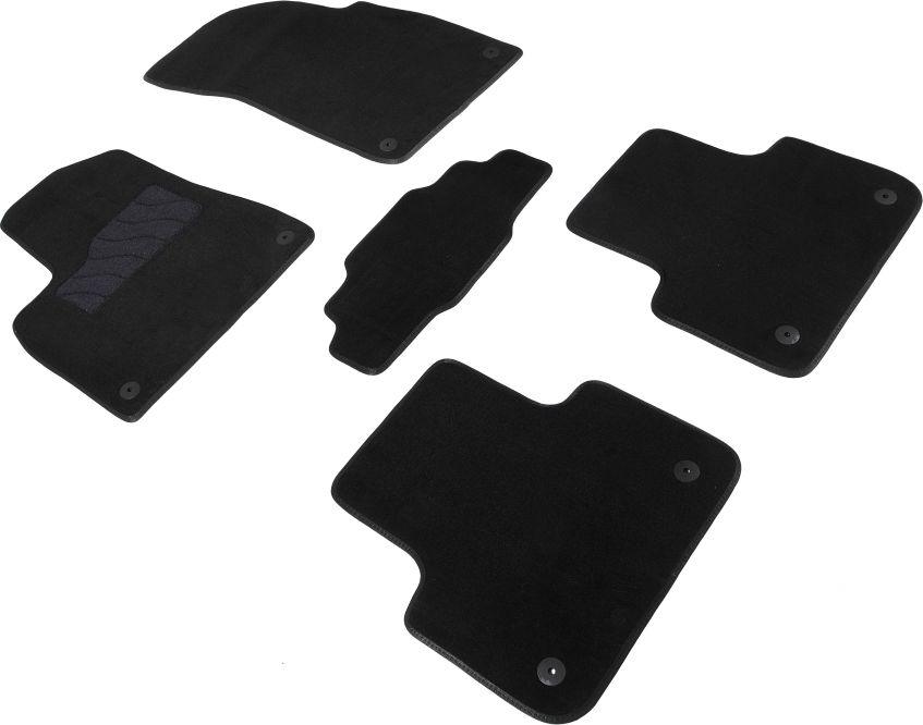 Коврики текстильные Seintex (LUX) на резиновой основе для салона Audi Q8 2018-2026. Артикул 91279