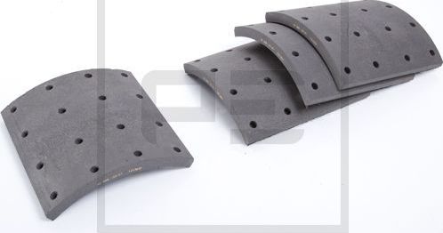 Тормозные накладки PE Automotive. Артикул 086.125-00A