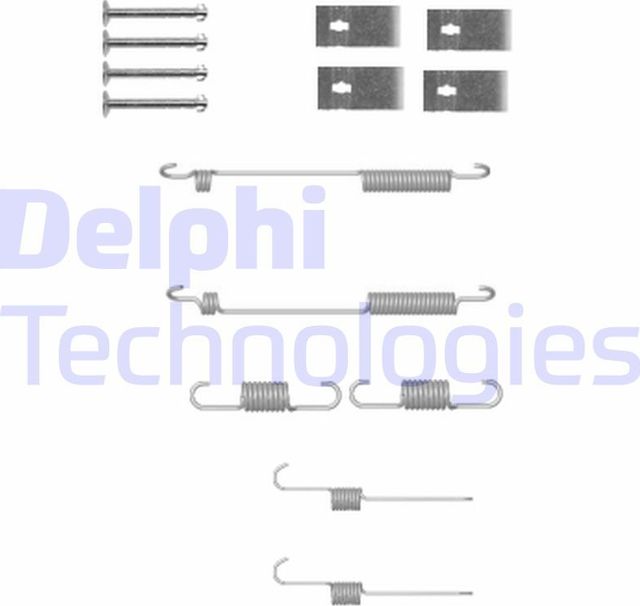 Комплектующие, тормозная колодка Delphi. Артикул LY1332