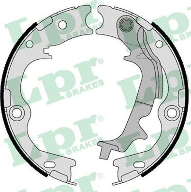 Тормозные колодки (стояночная тормозная система) LPR. Артикул 01116