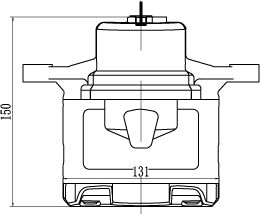 Тормозной суппорт Trialli. Артикул CF 201201
