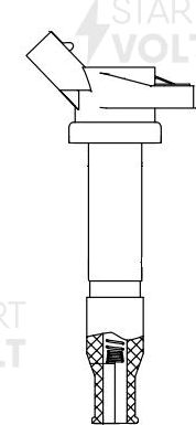 Катушка зажигания StartVOLT для Geely Emgrand 7 I 2009-2026. Артикул SC 2003