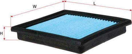 Воздушный фильтр Sakura. Артикул A-61370