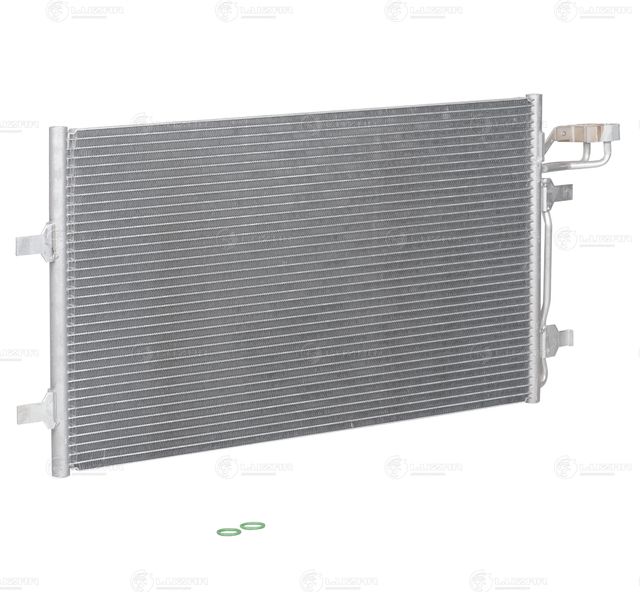 Радиатор кондиционера (конденсатор) Luzar для Volvo S40 II 2004-2012. Артикул LRAC 1004