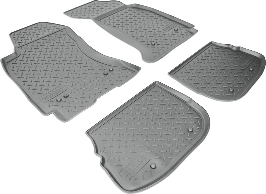 Коврик Норпласт для салона Audi A4 (B5:8D) 1995-2001 Серые. Артикул NPL-Po-05-28-G