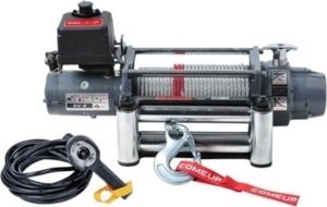 Лебёдка электрическая 12V COMEUP DV-6 long (с длинным барабаном) (EAC) (Стальной трос). Артикул 854767