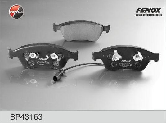 Тормозные колодки Fenox. Артикул BP43163