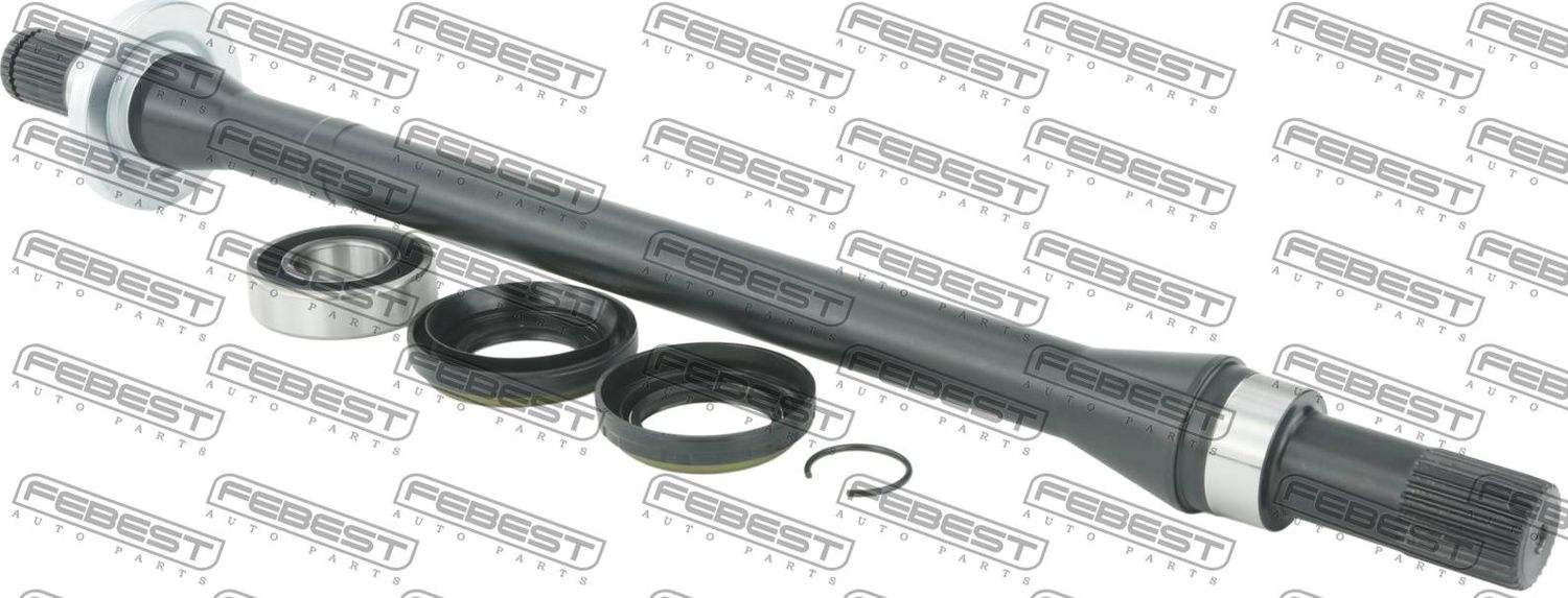 Полуось (привод в сборе, приводной вал) Febest. Артикул 2212-CARFMCRH