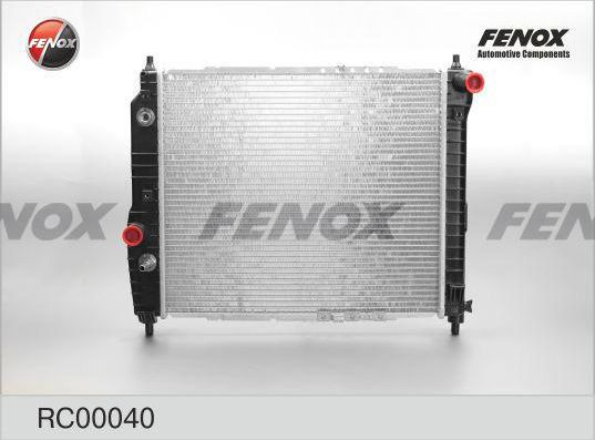 Радиатор охлаждения двигателя Fenox для Chevrolet Aveo I 2004-2012. Артикул RC00040