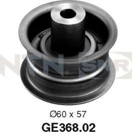 Направляющий (ведущий) ролик ремня ГРМ NTN / SNR. Артикул GE368.02