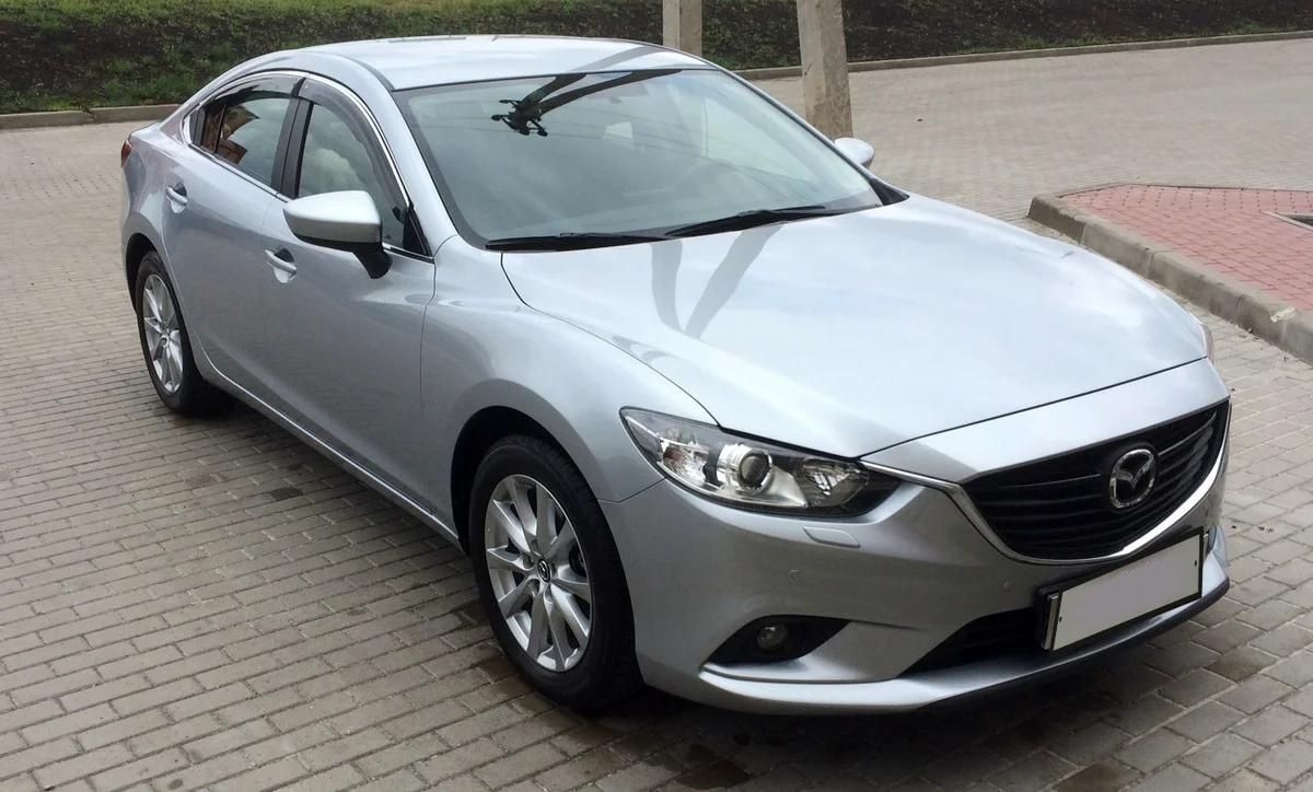 Дефлекторы Cobra Tuning для окон (c хром. молдингом) Mazda 6 III седан 2012-2026. Артикул M22412CR