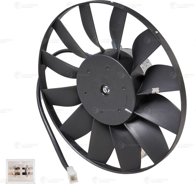 Вентилятор радиатора двигателя Luzar для ВАЗ Нива, 4x4 2002-2015. Артикул LFc 01215