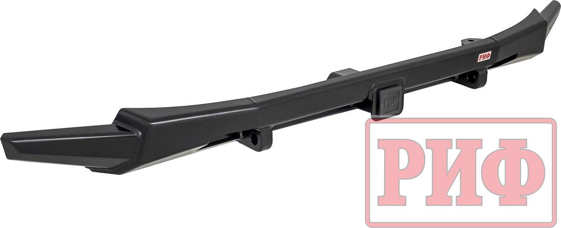 Бампер силовой РИФ передний с фаркопом и защитой радиатора для Mitsubishi Pajero Sport III 2015-2020. Артикул RIFPS3-10176