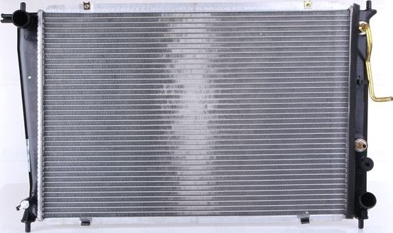 Радиатор охлаждения двигателя Nissens. Артикул 67040