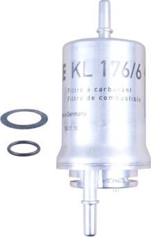 Топливный фильтр Mahle-Knecht. Артикул KL 176/6D