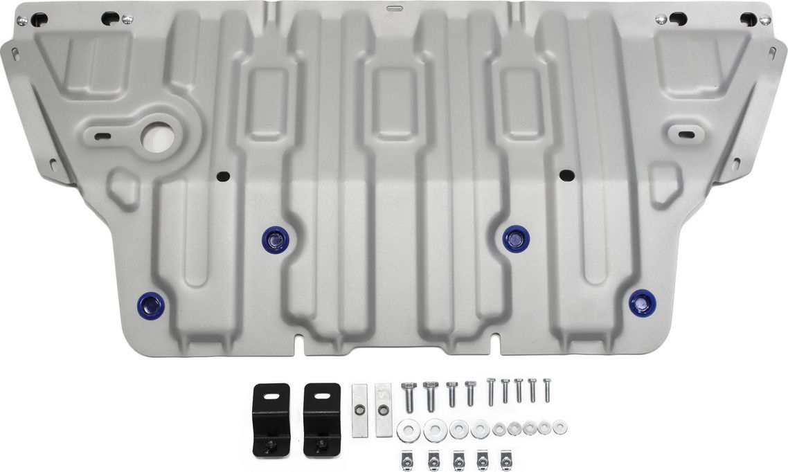 Защита алюминиевая Rival для картера Audi A5 8W АКПП 4WD 2016-2026. Артикул 333.0334.1