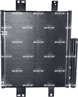 Радиатор кондиционера (конденсатор) NRF (алюминий) для Daihatsu Materia 2006-2013. Артикул 35853