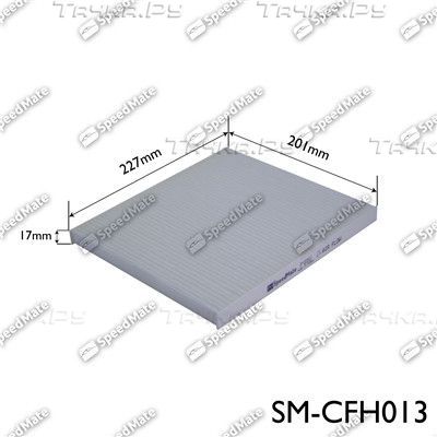 Салонный фильтр SpeedMate. Артикул SM-CFH013