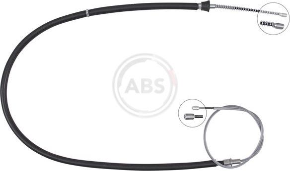 Трос ручника (тросик ручного тормоза) ABS. Артикул K10099
