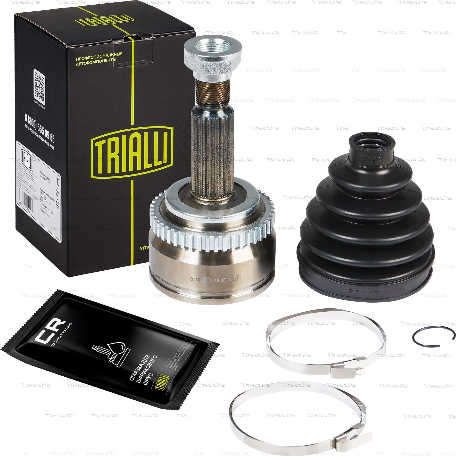 Шрус внутренний (граната) Trialli передний для Hyundai i30 III 2013-2026. Артикул GO 0832