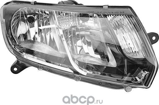 Фара передняя правая Lada Largus FL 21- () (Hemen). Артикул HCH018