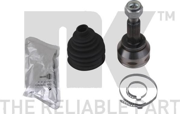 Шрус наружный (граната) NK передний для Ford Fiesta V 2001-2008. Артикул 512527