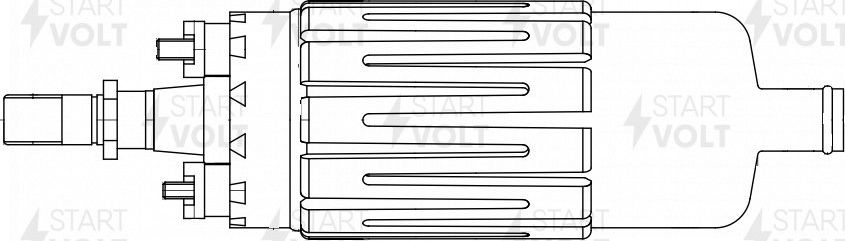 Бензонасос (топливный насос) StartVOLT для Audi 80 III (B2) 1978-1986. Артикул SFP 1802