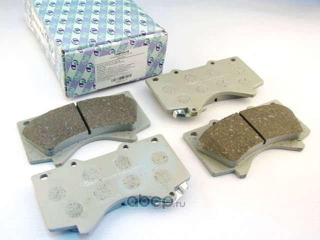 КОЛОДКИ AN-755, TABP2419 TRASTAUTO (Trustauto). Артикул TABP2419