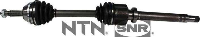 Полуось (привод в сборе, приводной вал) NTN / SNR. Артикул DK52.007
