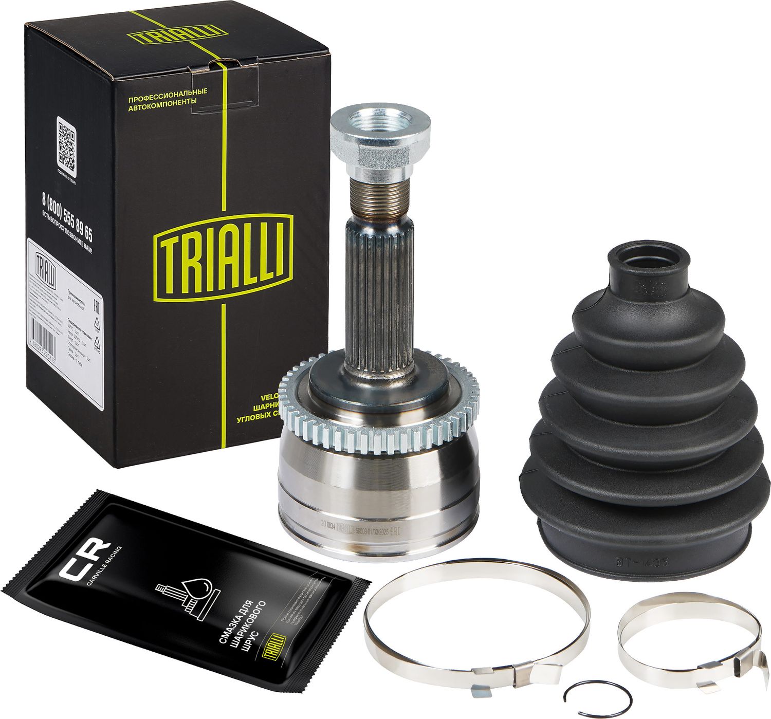 Шрус внутренний (граната) Trialli. Артикул GO 0834