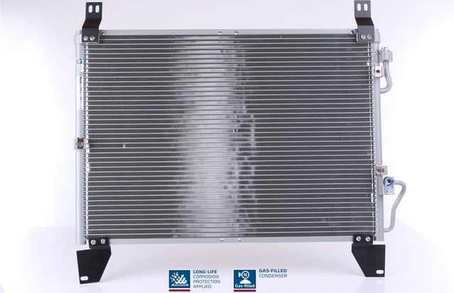 Радиатор кондиционера (конденсатор) Nissens (алюминий) для SsangYong Rexton I 2002-2006. Артикул 94861