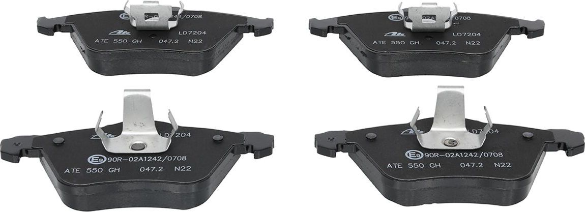 Тормозные колодки ATE Ceramic. Артикул 13.0470-7204.2
