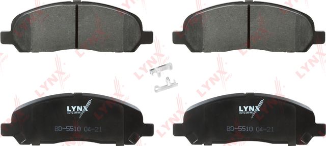 Тормозные колодки LYNXauto. Артикул BD-5510