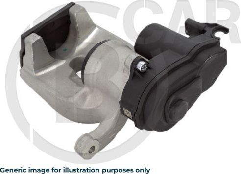 Тормозной суппорт B CAR задний левый для Audi S7 I (4G) 2012-2018. Артикул 008AD029