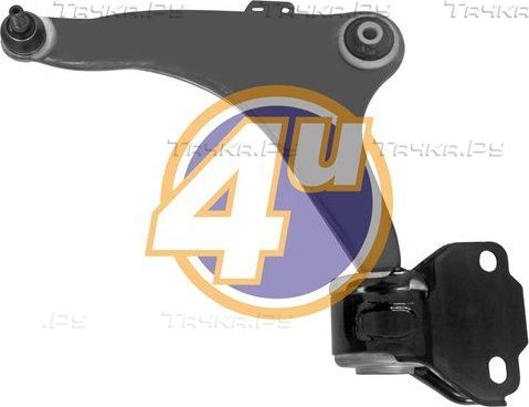 Поперечный рычаг передней подвески 4U (алюминий) левый для Volvo S80 II 2006-2016. Артикул VL-G-16230