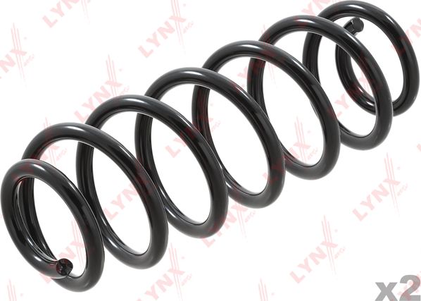 Пружина подвески LYNXauto задняя для Volkswagen Golf Plus I 2005-2013. Артикул SC-2618