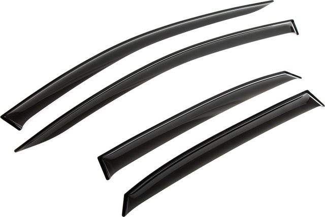 Дефлекторы Rival Premium для окон Geely Tugella 2020-2023. Артикул 31906001