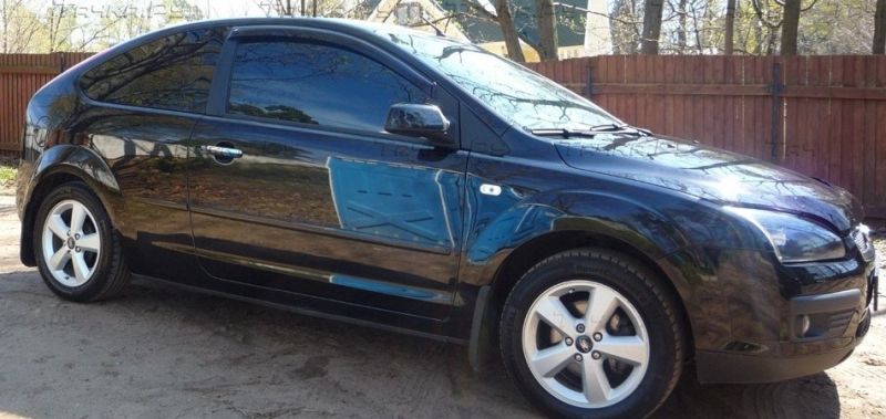Дефлекторы SIM для окон Ford Focus II хэтчбек 3-дв. 2005-2011. Артикул SFOFO2H30532