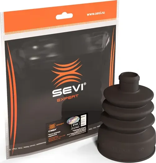 Пыльник ШРУС ВАЗ 2121-2123 наружный СЭВИ Эксперт (6105) (Sevi). Артикул 6105