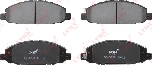 Тормозные колодки LYNXauto передние для Nissan Caravan IV (E25) 2000-2002. Артикул BD-5732