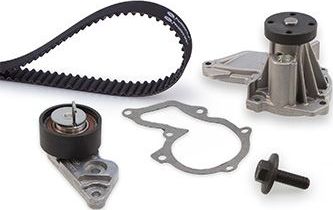 Помпа (водяной насос) с комплектом ремня ГРМ Gates PowerGrip® для Ford Fiesta IV 1997-1998. Артикул KP55433XS