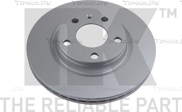 Тормозной диск NK передний для Volkswagen Passat B5 1996-2000. Артикул 314762