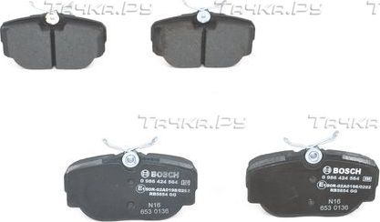 Тормозные колодки Bosch. Артикул 0 986 424 564