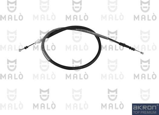 Трос ручника (тросик ручного тормоза) Malò. Артикул 26841