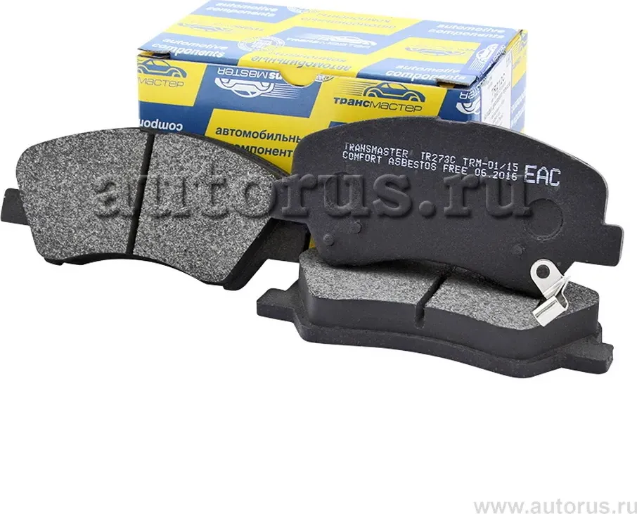 Колодки дискового тормоза с накладками в сборе | перед | (Transmaster) Transmaster. Артикул TR273C
