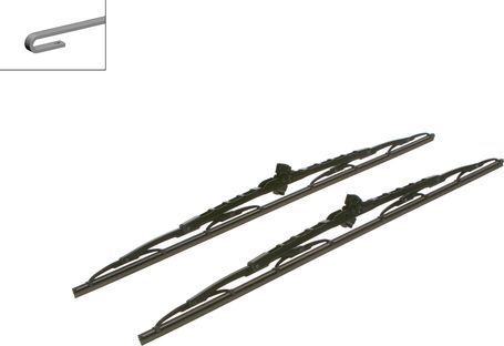 Щетки стеклоочистителя (дворники) Bosch передние для Renault Master III 2012-2026. Артикул 3 397 005 772