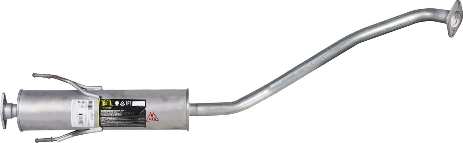 Глушитель (средняя часть) Trialli. Артикул EAM 0345