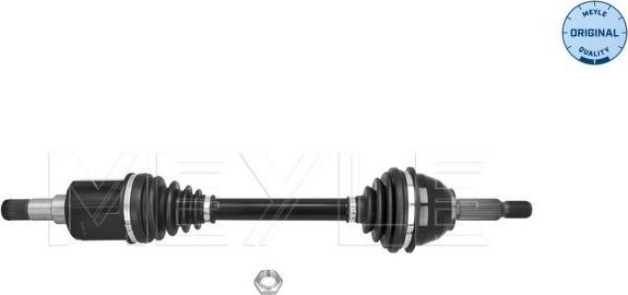 Полуось (привод в сборе, приводной вал) Meyle Original. Артикул 714 498 0033